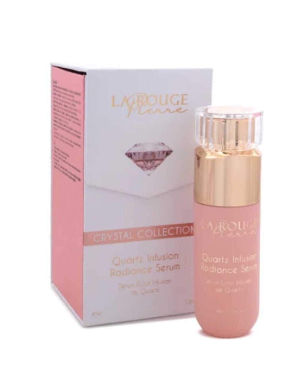 NIB LA Rouge Pierre Quartz Infusion Radiance Serum